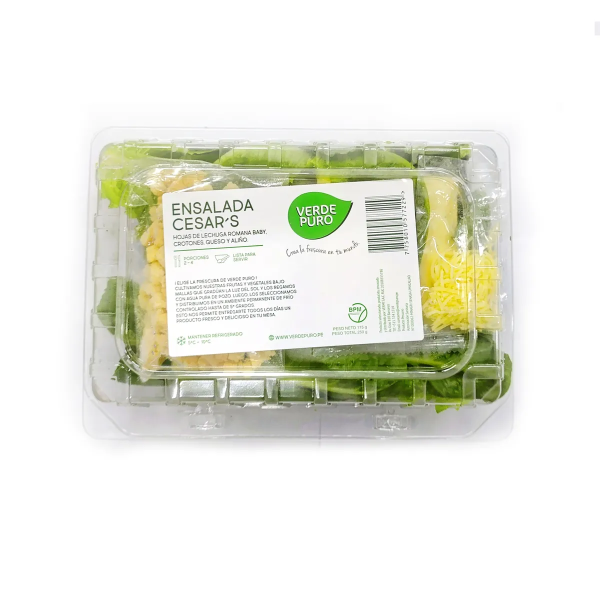VERMI - Ensalada César Verde Puro x 175 g