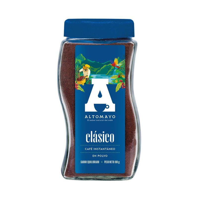 ALTOMAYO - Café Instantáneo en Polvo Altomayo 180 g