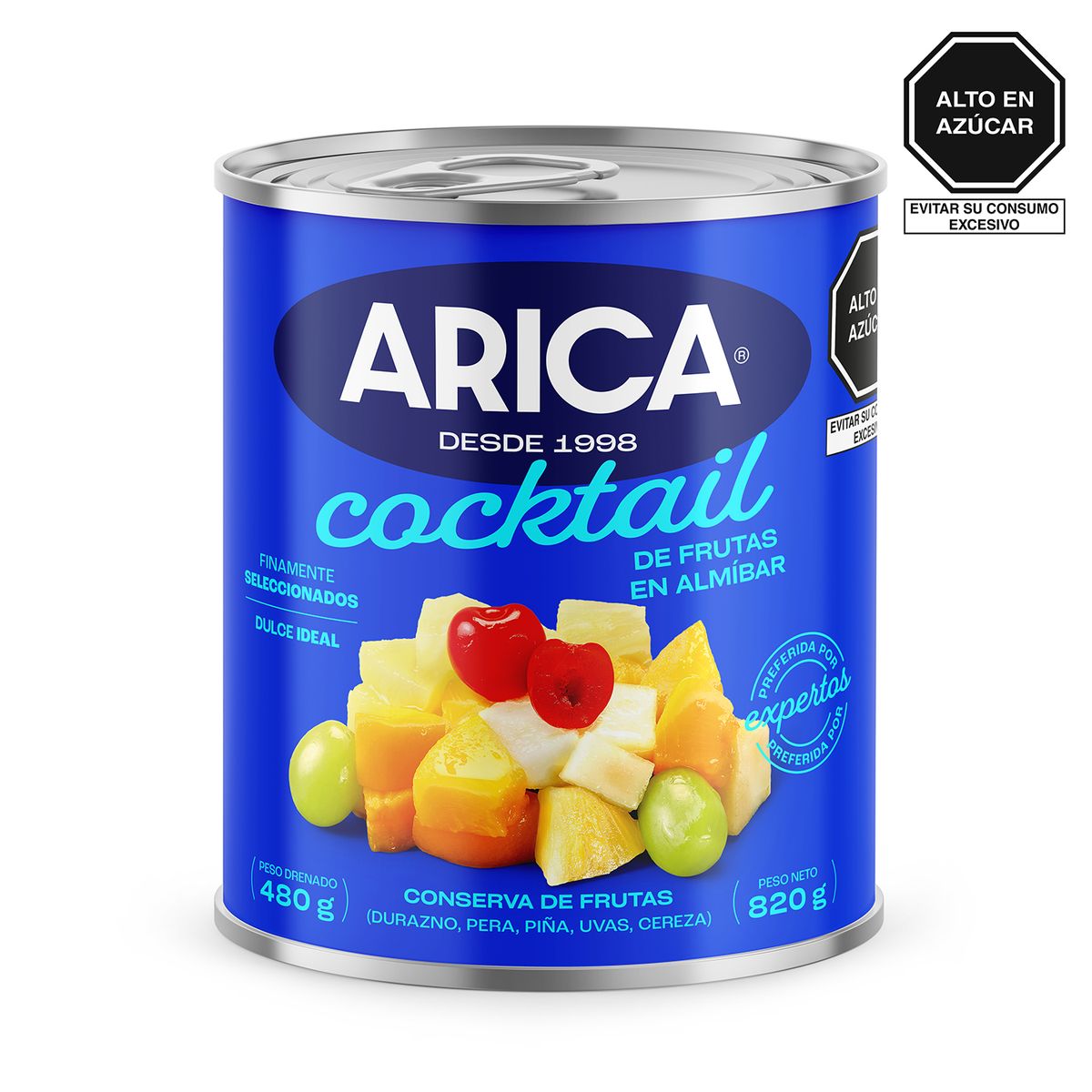 ARICA - Cocktail de Frutas Arica Lata 820 g
