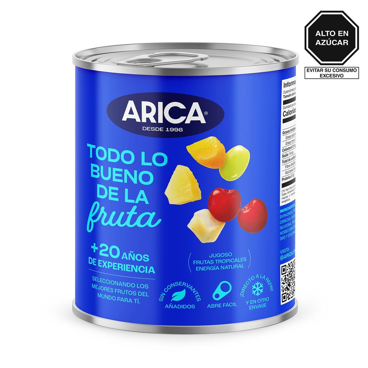 ARICA - Cocktail de Frutas Arica Lata 820 g