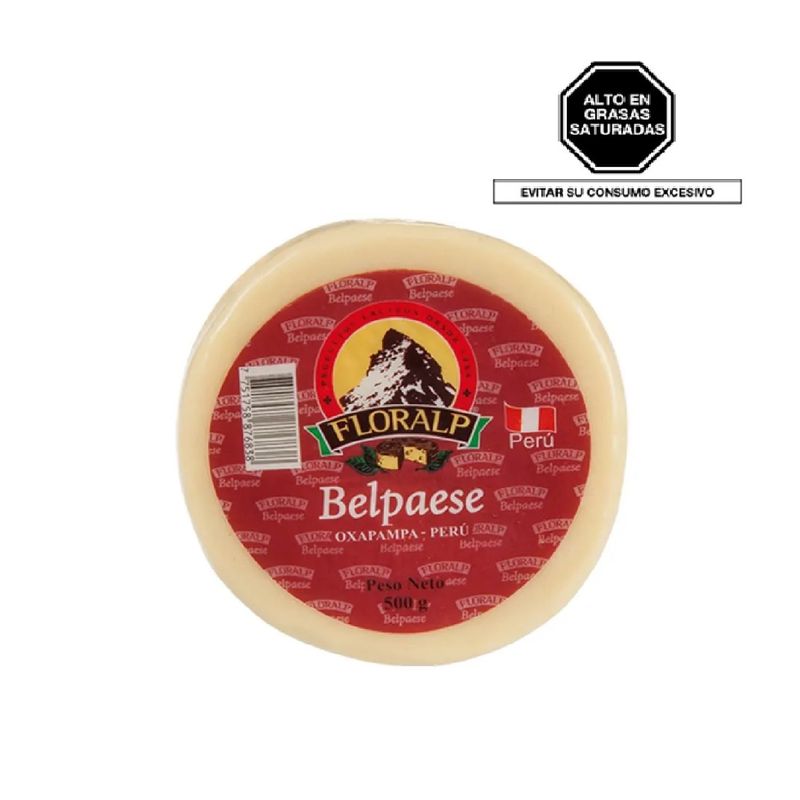 FLORALP - Queso Belpaese Floralp Paquete 500 g