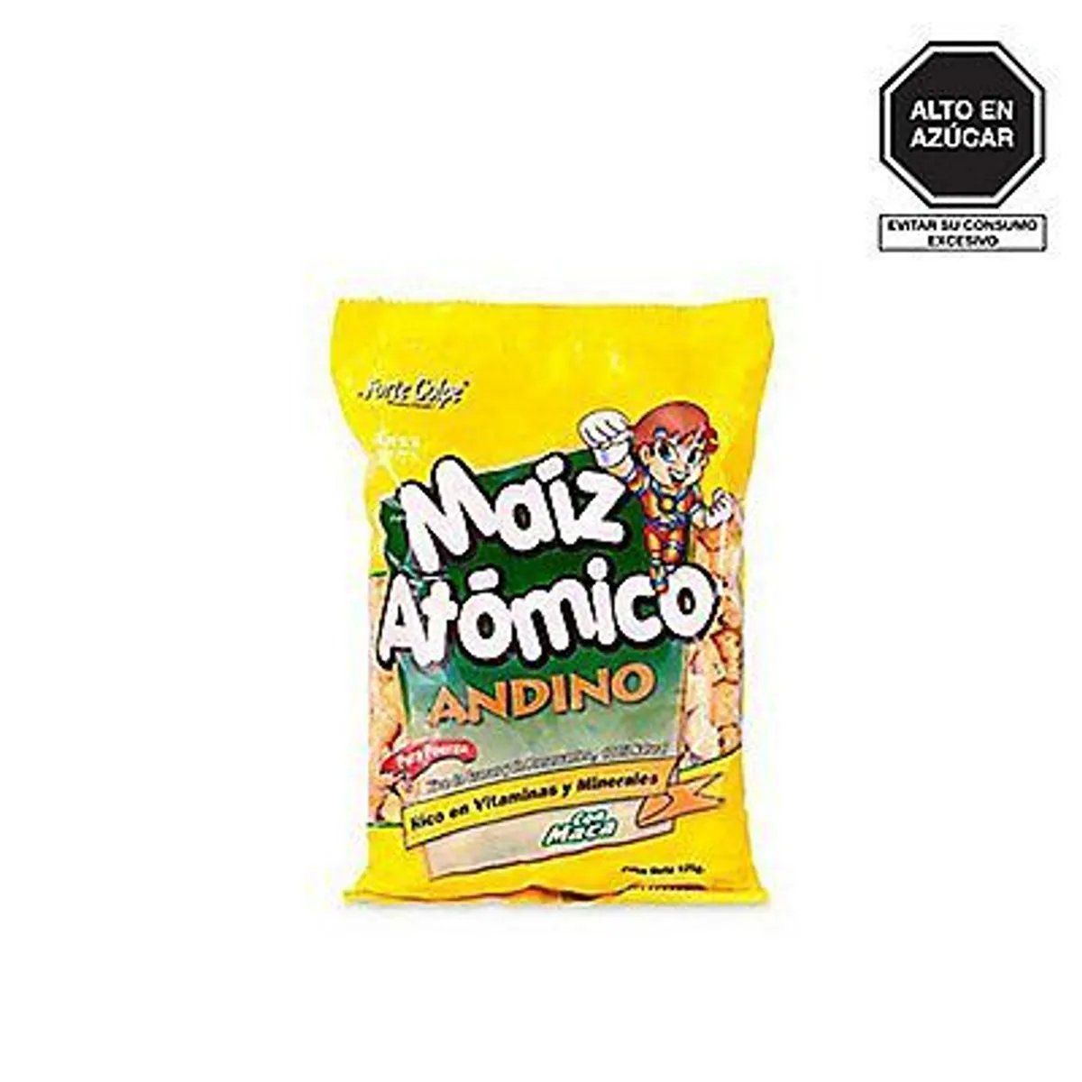 FORTE GOLPE - Maíz Atómico Forte Golpe Andino con Maca Bolsa 125 g