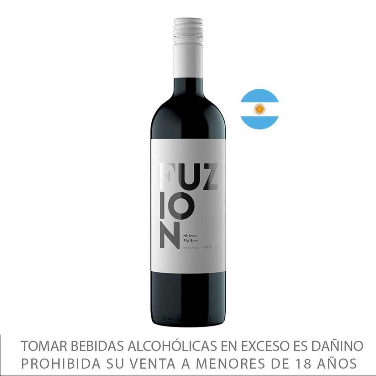 ZUCCARDI - Vino Zuccardi Fuzion Syrah Malbec Botella 750 mL