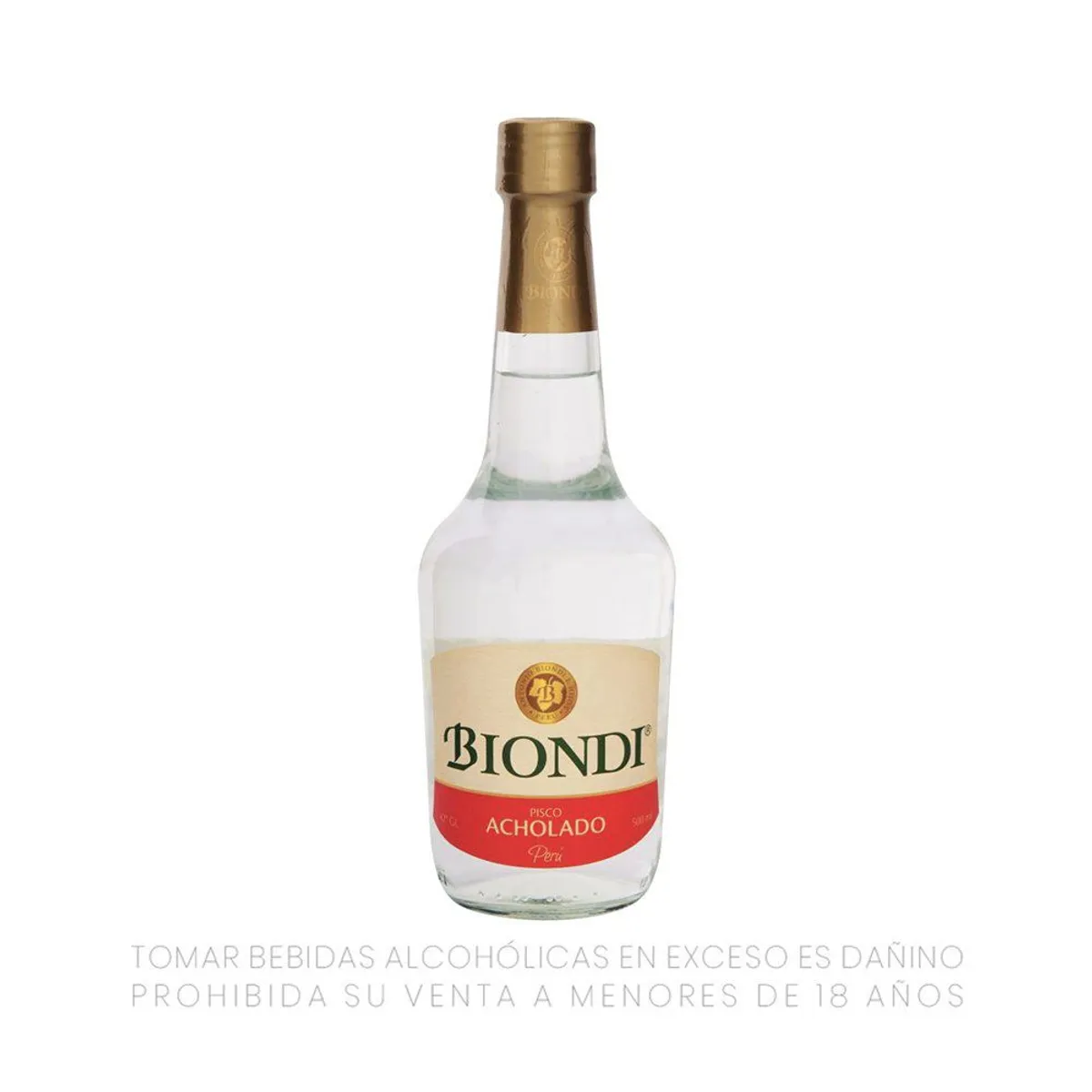 BIONDI - Pisco Acholado Biondi Botella 500 mL