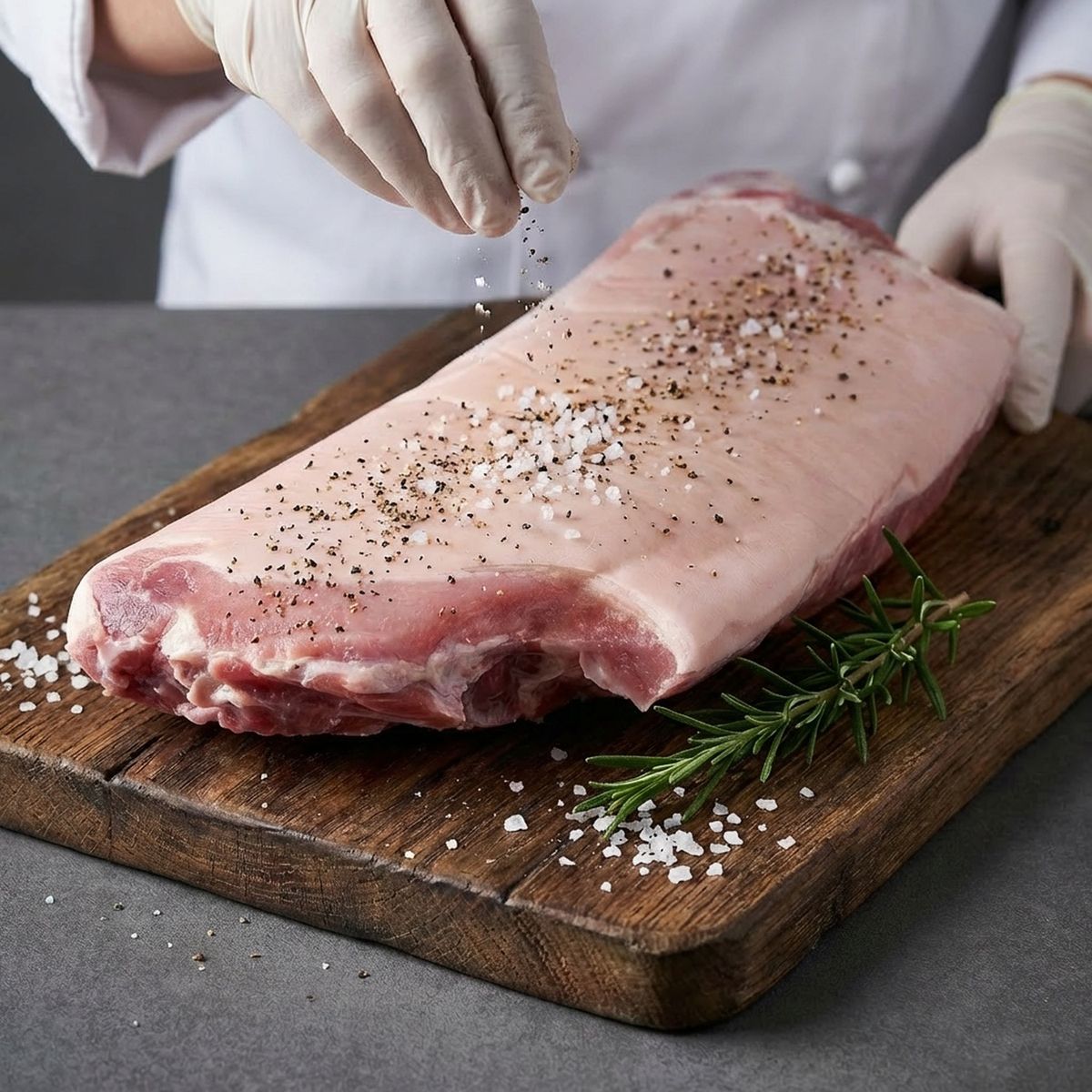 TOTTUS - Panceta Con Piel Con Hueso Tottus