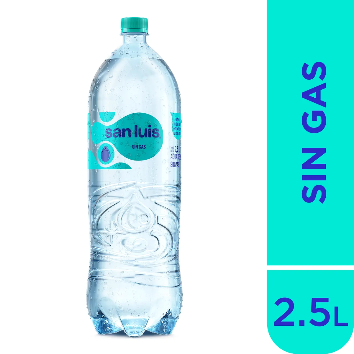 SAN LUIS - Agua San Luis Sin Gas Botella 2.5 L