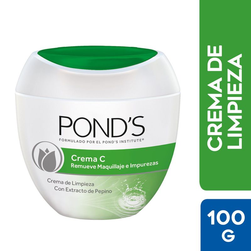 PONDS - Crema Facial Ponds Limpiadora Pepino Envase 100 g