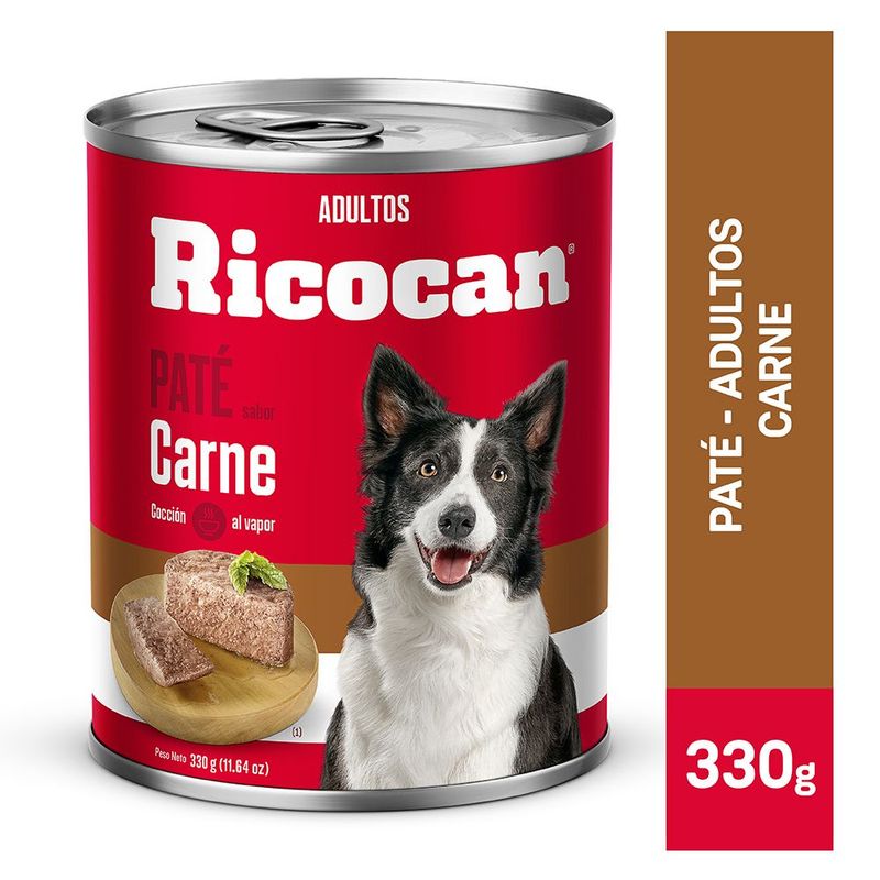 RICOCAN - Comida Húmeda para Perros Ricocan Adultos Sabor Carne 330 g