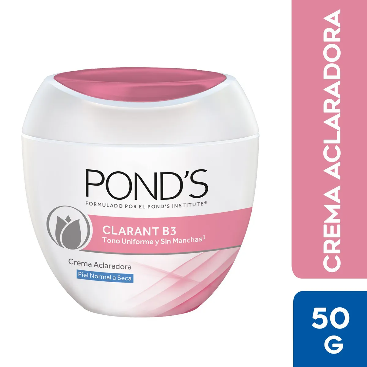 PONDS - Crema Facial Ponds Clarant B3 Piel Seca Envase 50 g