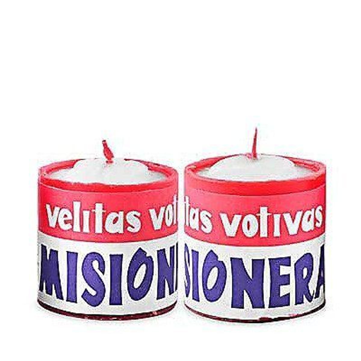 MISIONERA - VELA VOTIVA MISIONERA TIPO 30 X2 UN