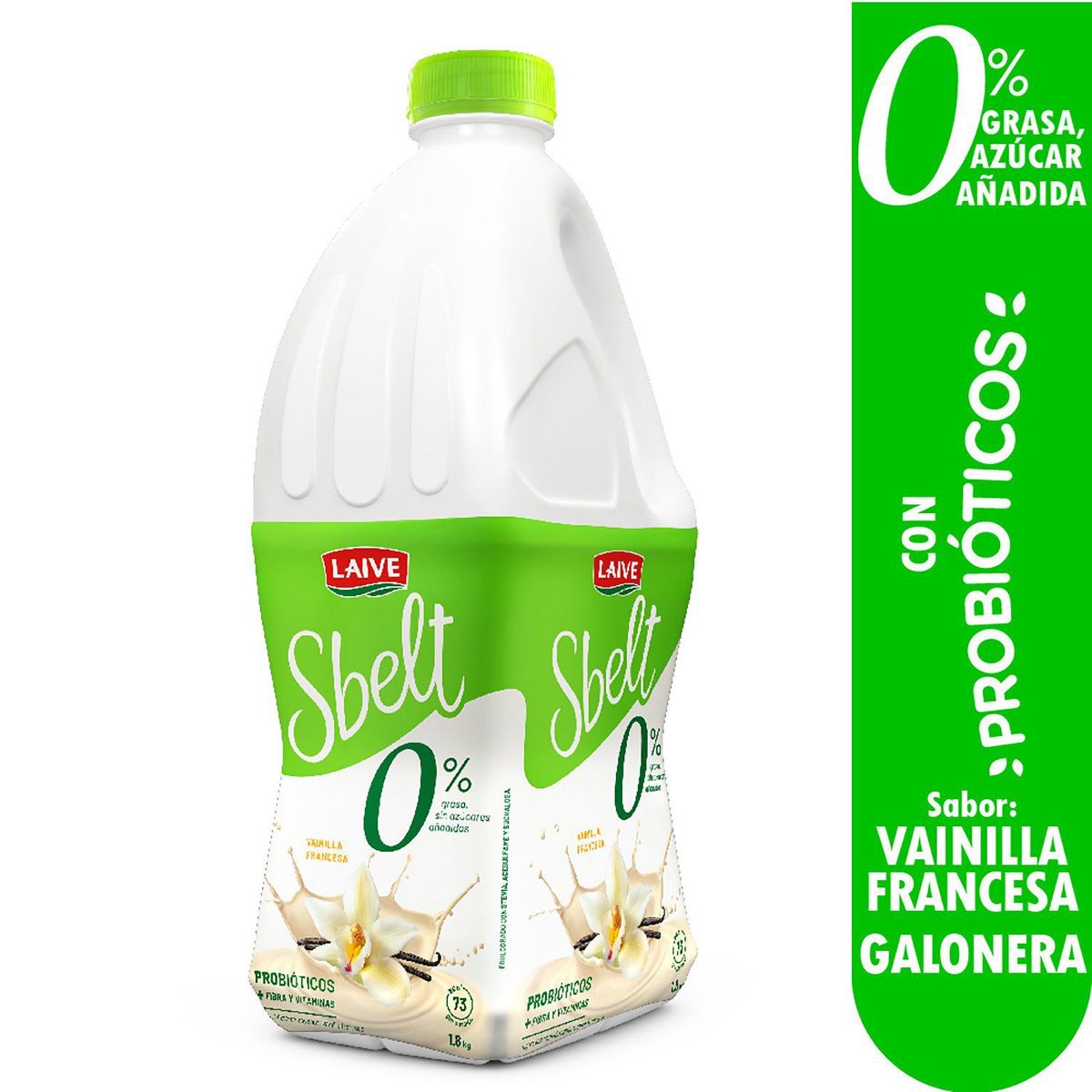 LAIVE - Yogurt Laive Sbelt Vainilla Botella 1.8 Kg