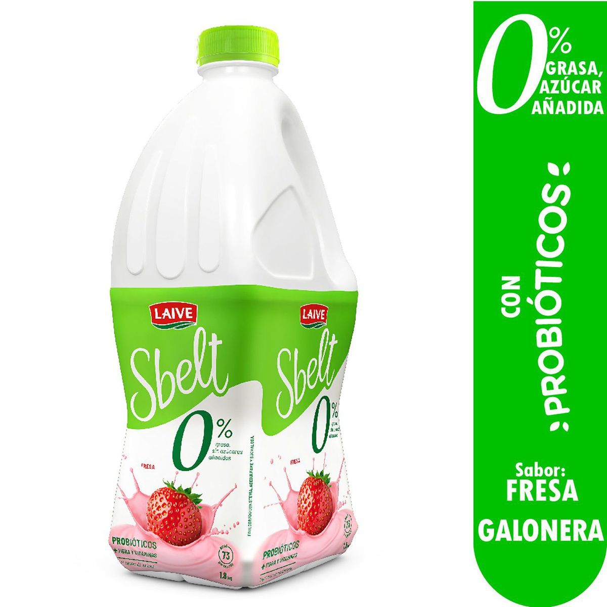 LAIVE - Yogurt Laive Sbelt Fresa Botella 1.8 Kg