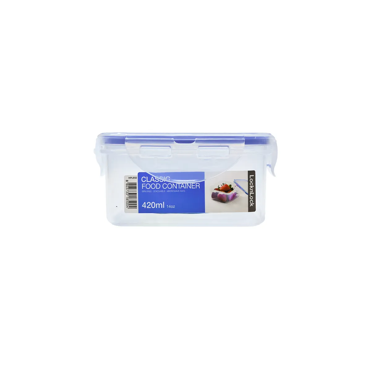 Lock´N Lock - Contenedor para Sandwich Lock'N Lock Cuadrado 420 mL