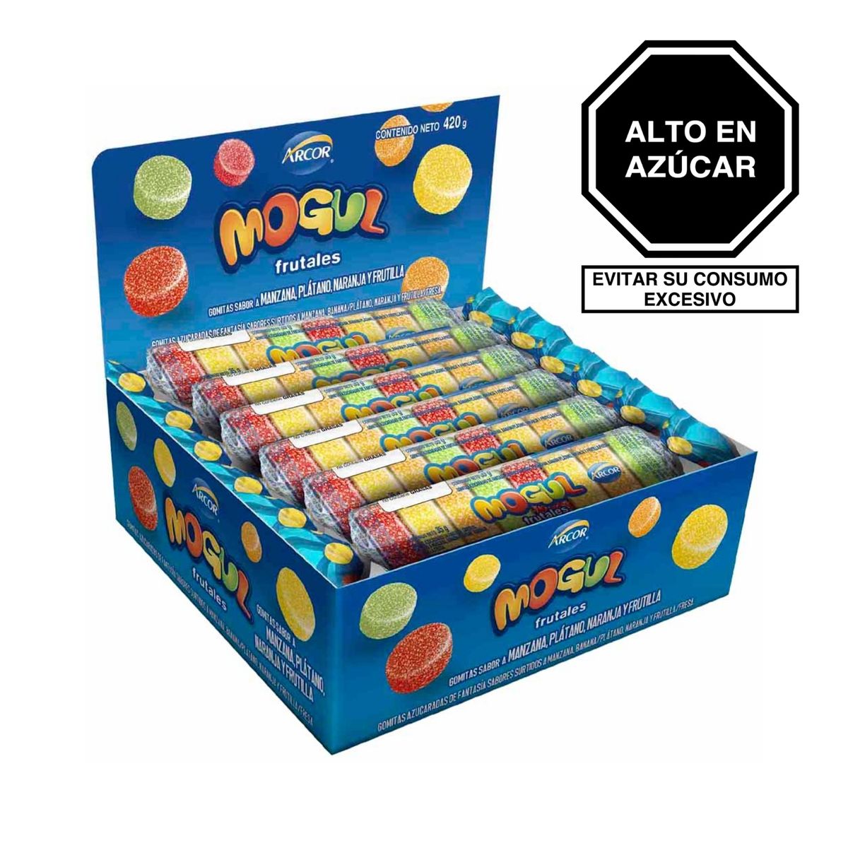 ARCOR - Gomitas Mogul Display 12 Und