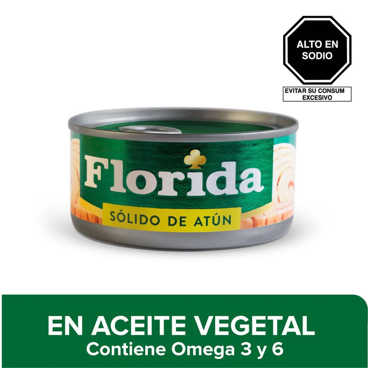 FLORIDA - Sólido de Atún en Aceite Vegetal Florida 170 g