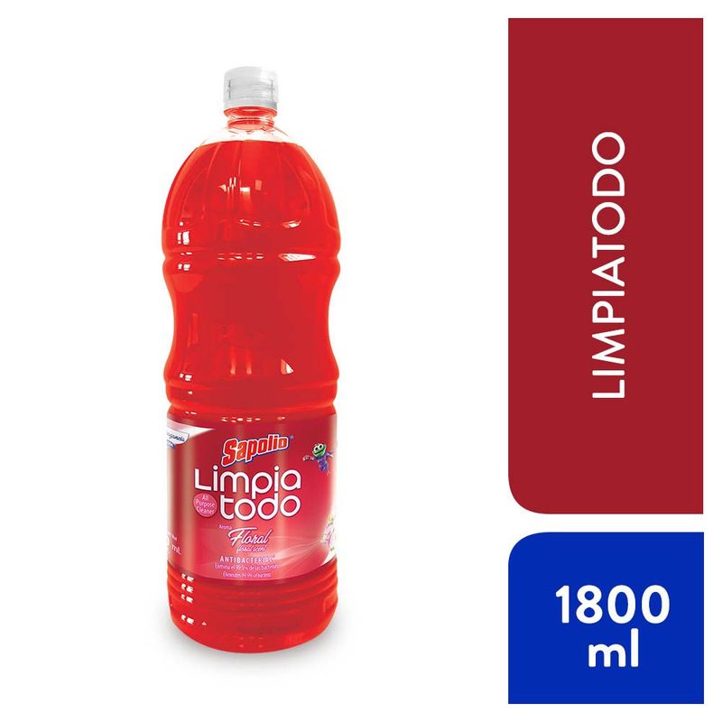 SAPOLIO - Limpiatodo Sapolio Aroma Floral Botella 1.8 L