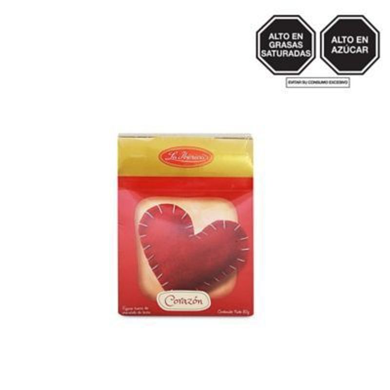 LA IBERICA - Chocolate de Leche Corazón La Ibérica 80 g