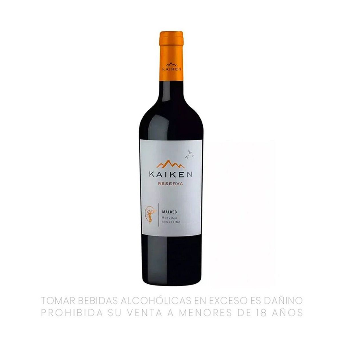 KAIKEN - Vino Tinto Kaiken Reserva Malbec Botella 750 mL