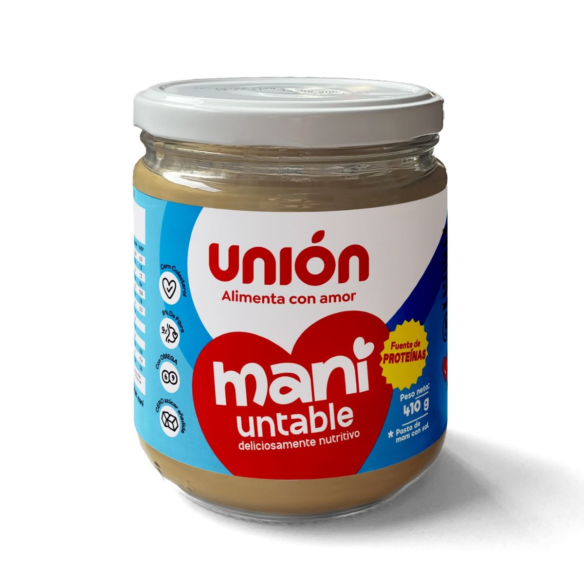 UNION - Mantequilla de Mani Union Pote 410 g