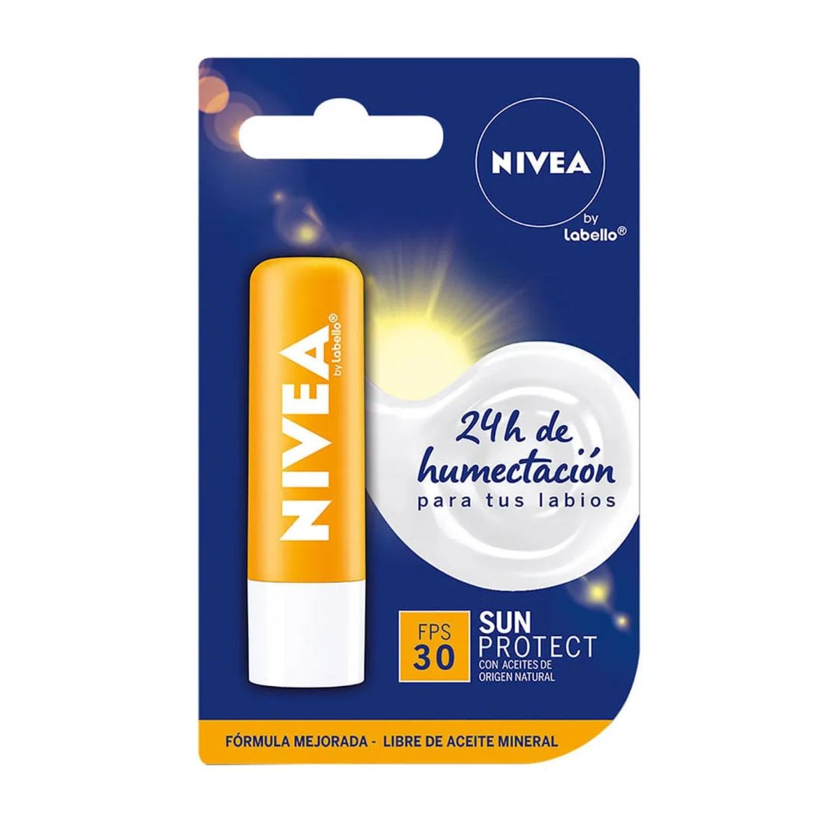NIVEA - Protector Labial Nivea Sun FPS30 Envase 4.8 g