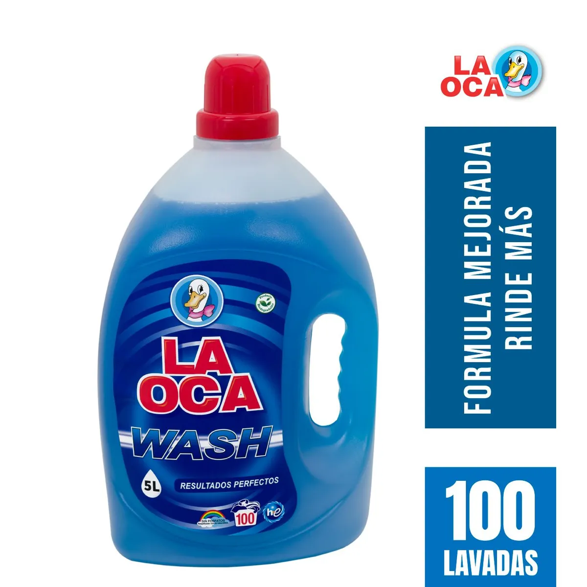 LA OCA - Detergente Líquido La Oca Wash Envase 5 L