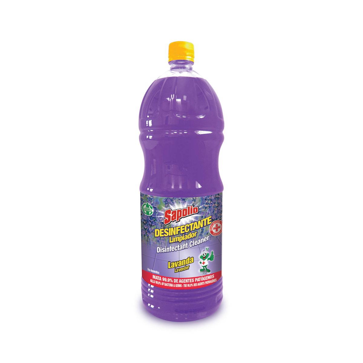 SAPOLIO - Desinfectante Lavanda Sapolio Envase 1.8 L