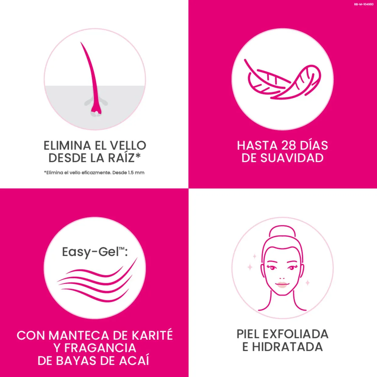 VEET - Bandas de Cera Faciales Veet Caja 12 Und