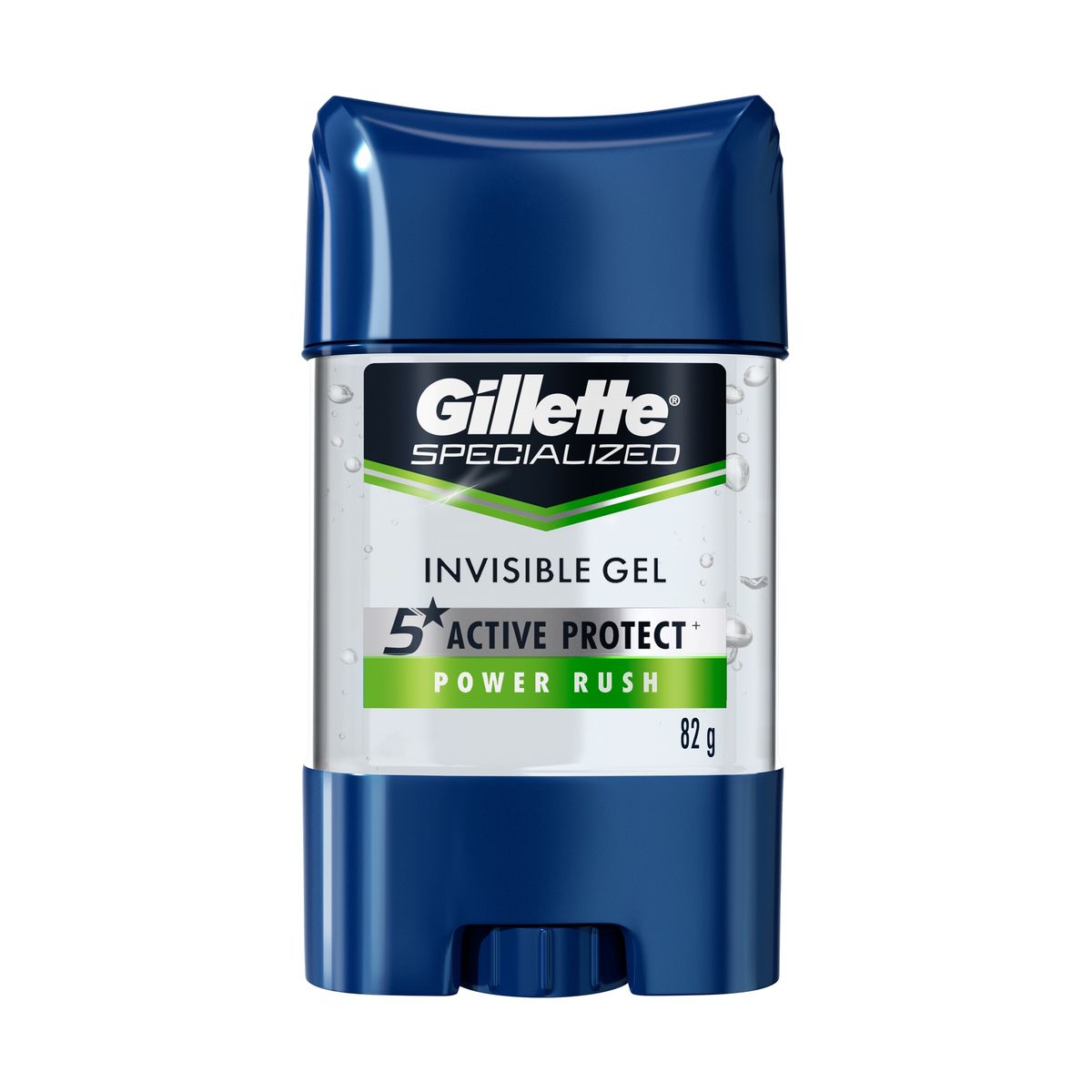 GILLETTE - Desodorante en Gel Gillette Power Rush Envase 82 g