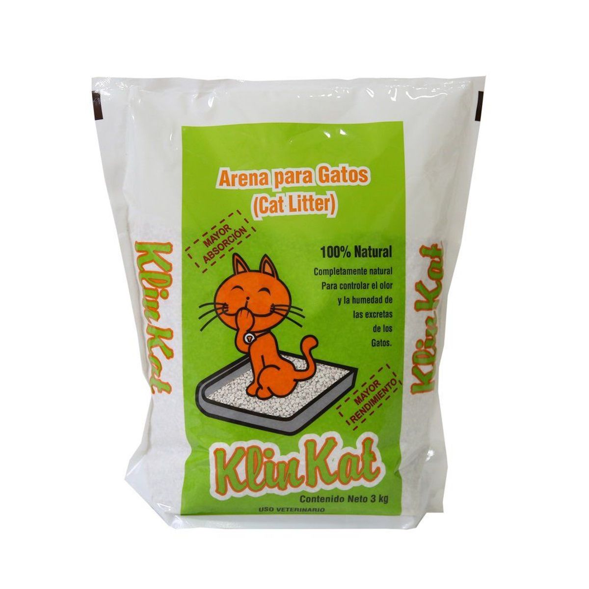KLINKAT - Arena para Gatos KlinKat Bolsa 3 Kg