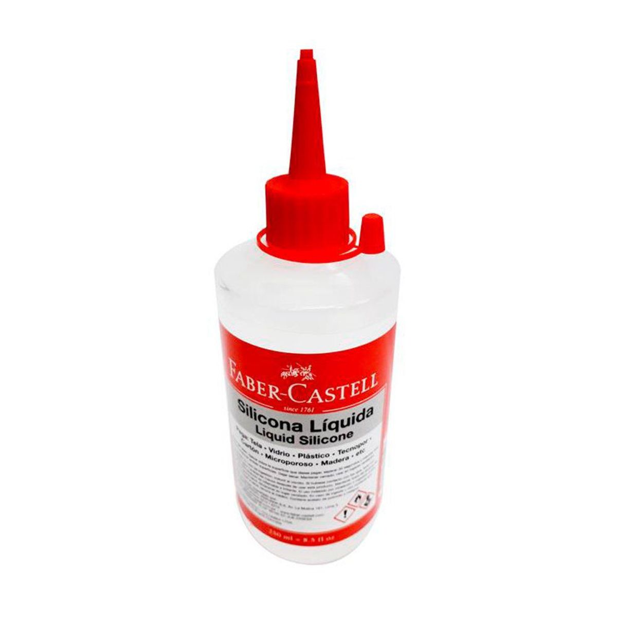 FABER CASTELL - Silicona Líquida Faber Castell Envase 250 mL