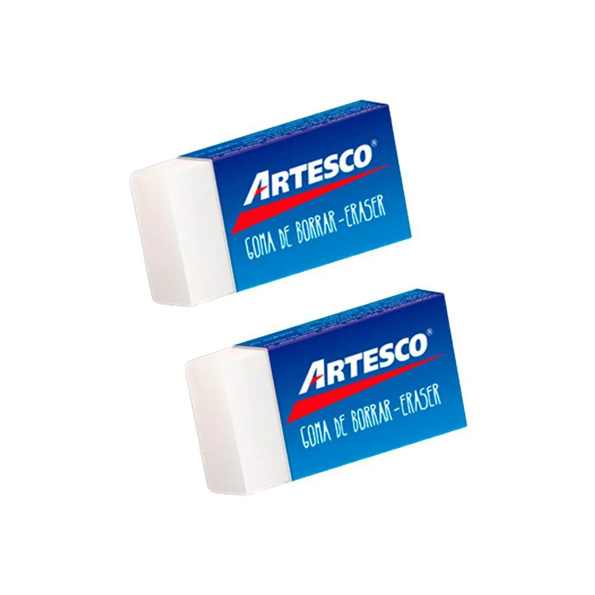 ARTESCO - Borrador Artesco Blanco Pequeño Empaque 2 Und