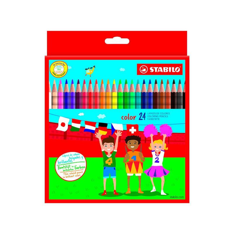 STABILO - Sta Color Estuche Carton X24 Color