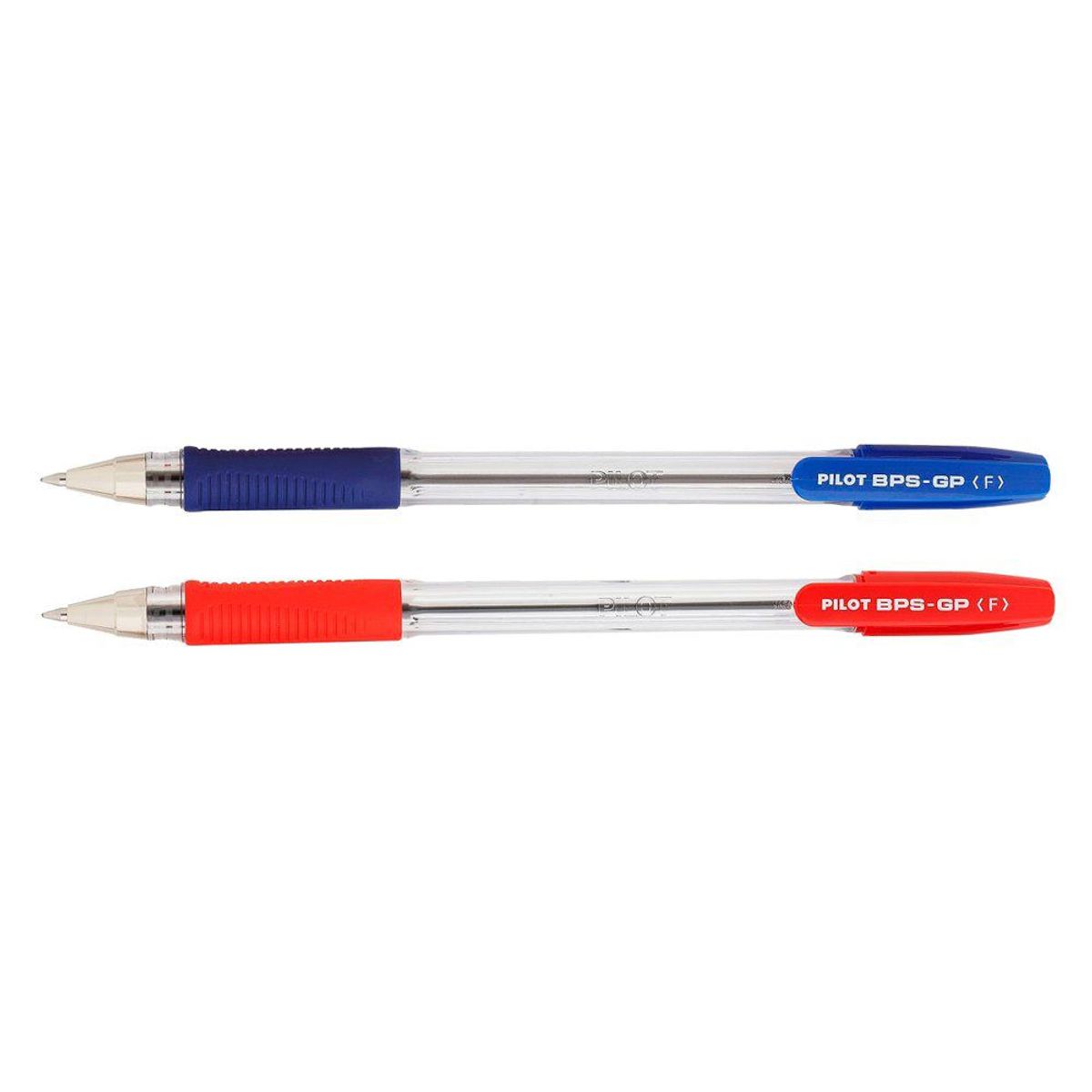PILOT - Lapicero Pilot Tinta Seca BPS GP Azul Rojo Empaque 2 Und