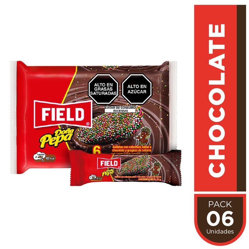 DONA PEPA - Galleta Doña Pepa Pack 6 Unidades 138 g