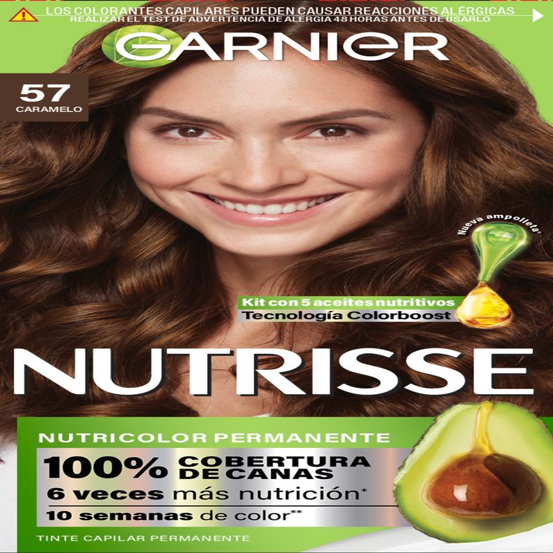 NUTRISSE - Tinte Para Cabello 57 Caramelo Nutrisse 1 Kit
