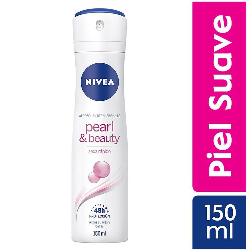 NIVEA - Desodorante Nivea Spray Pearl Beauty Envase 150 mL