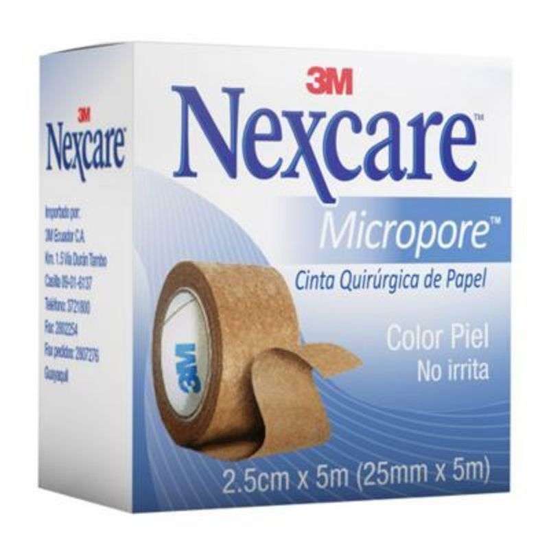 NEXCARE - Cinta Nexcare Micropore Piel Unidad