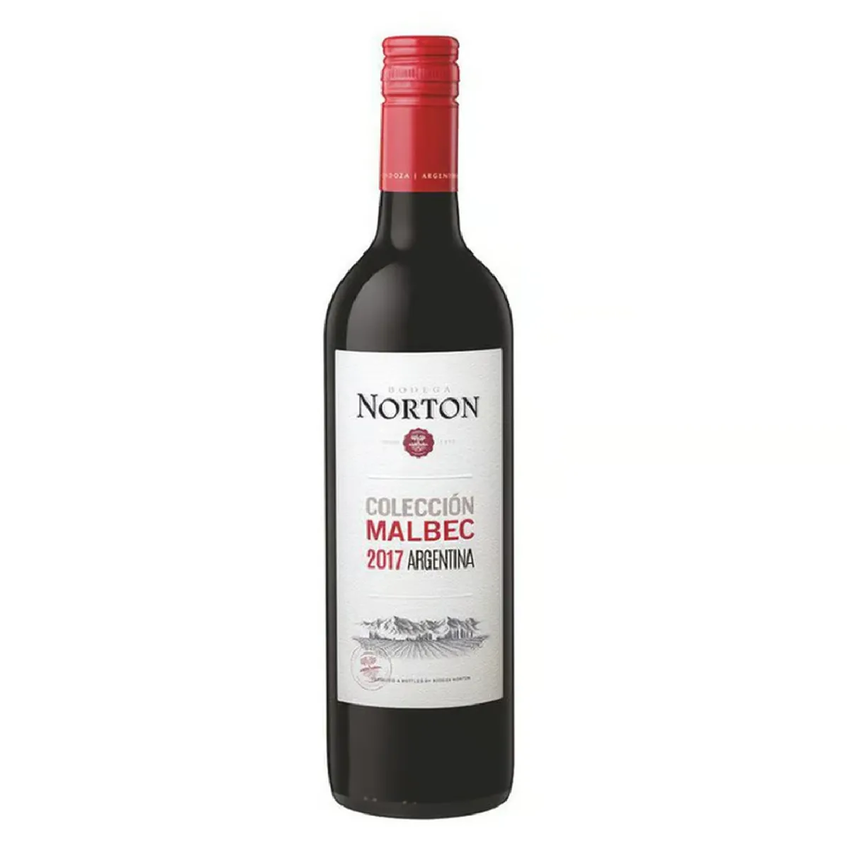 NORTON - Vino Tinto Norton Colección Malbec Botella 750 mL