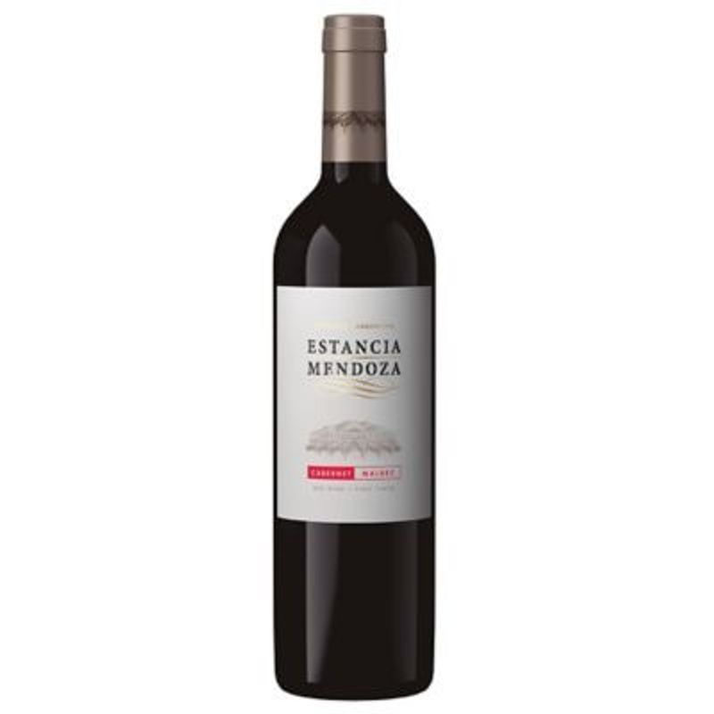 ESTANCIA MENDOZA - Vino Estancia Mendoza Tinto Cabernet Malbec Botella 750 mL
