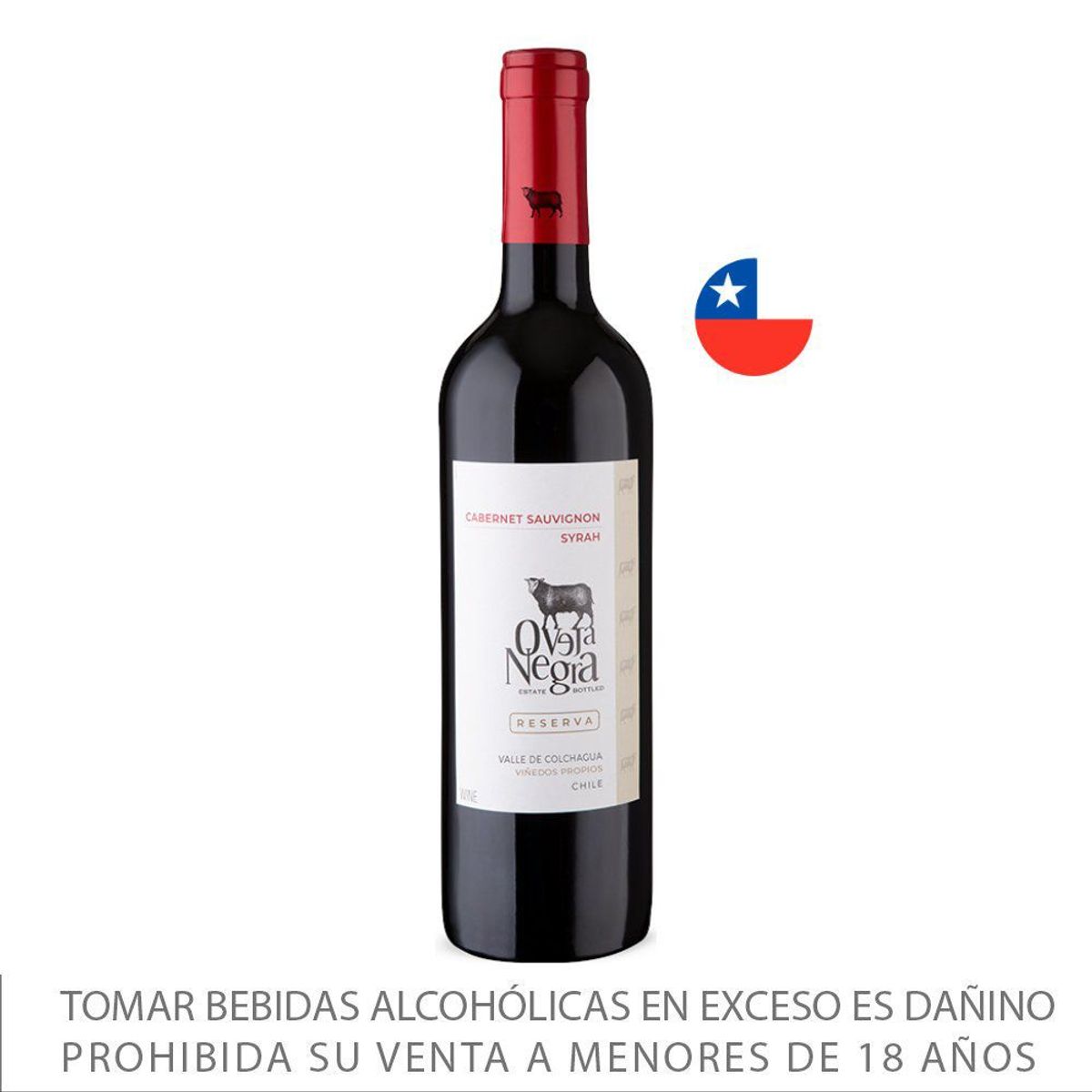OVEJA NEGRA - Vino Tinto Oveja Negra Cabernet Botella 750 mL