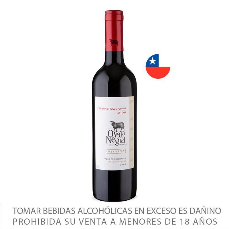 OVEJA NEGRA - Vino Oveja Negra Tinto Cabernet Botella 750 mL