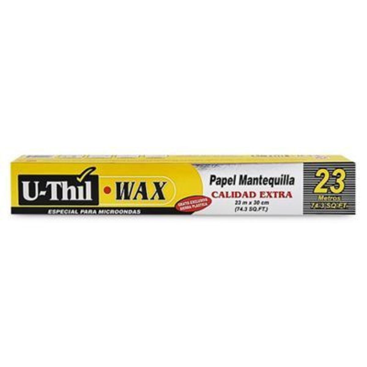  - Rollo Papel Mantequilla Uthil Caja 23 m