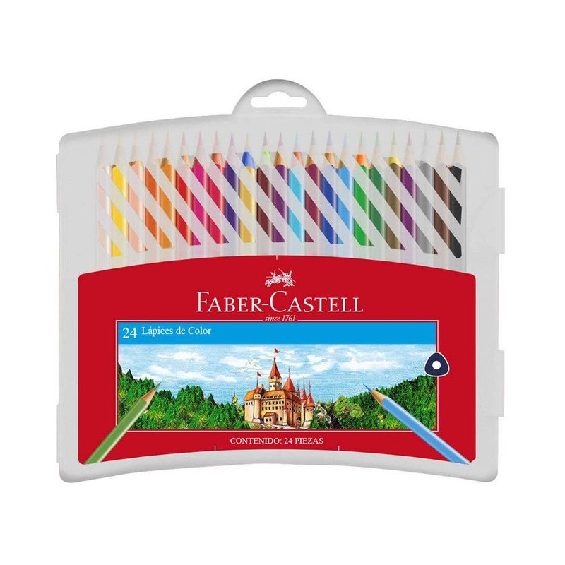 FABER CASTELL - Estuch Lapice Colorx24 Pzas