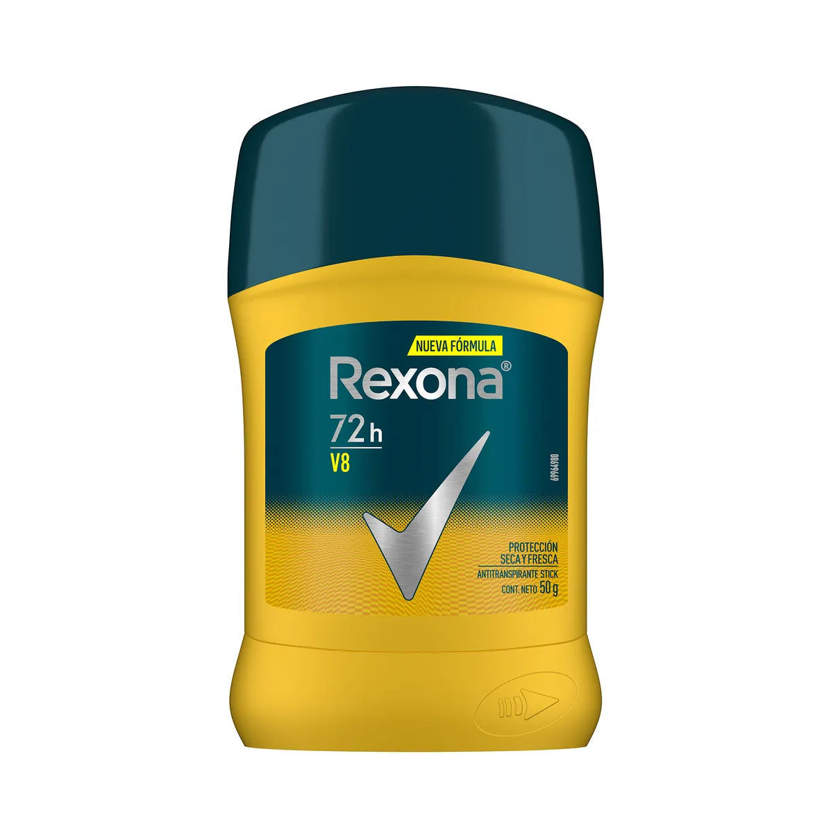 REXONA - Antitranspirante en Barra Rexona Men V8 Envase 50 g