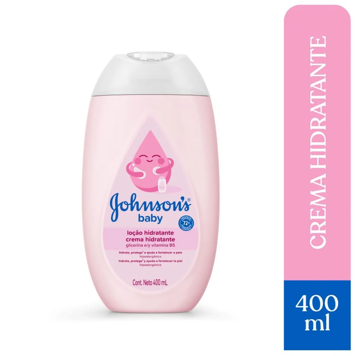 JOHNSONS - Crema Corporal Johnsons Baby Original Envase 400 mL
