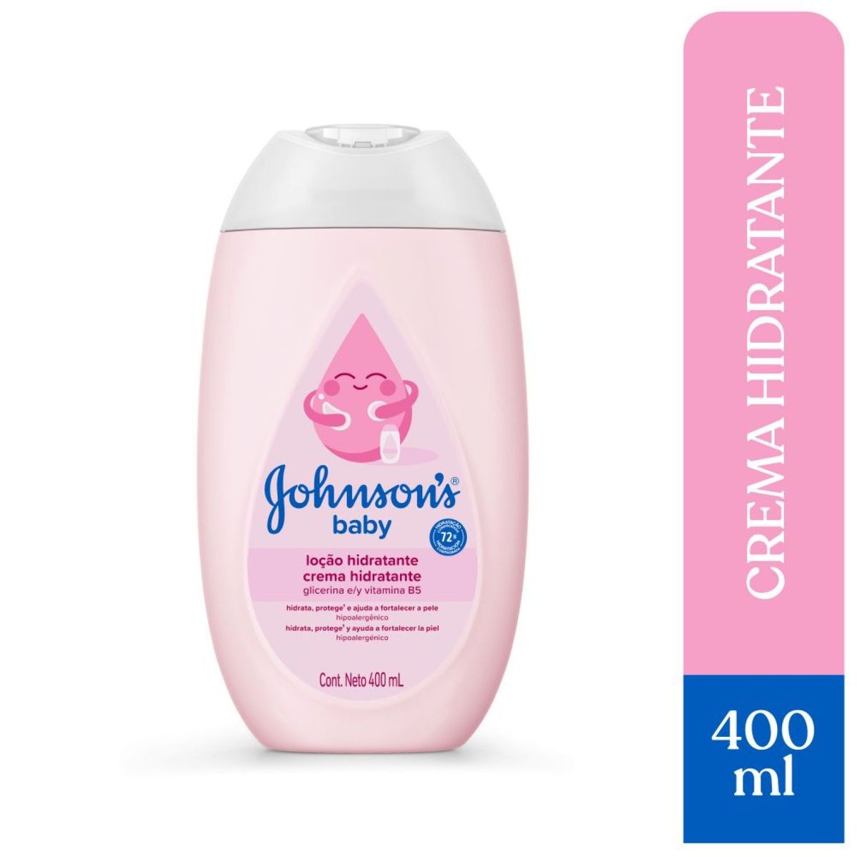 JOHNSONS - Crema Corporal Johnsons Baby Original Envase 400 mL