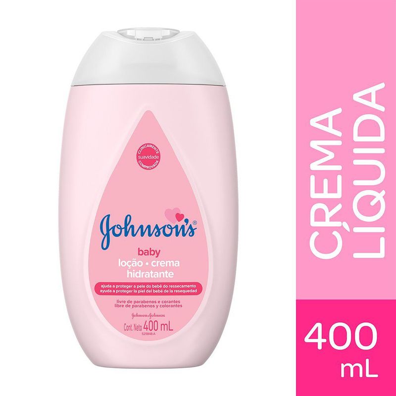 JOHNSONS - Crema Corporal Johnsons Bebé Original Envase 400 mL