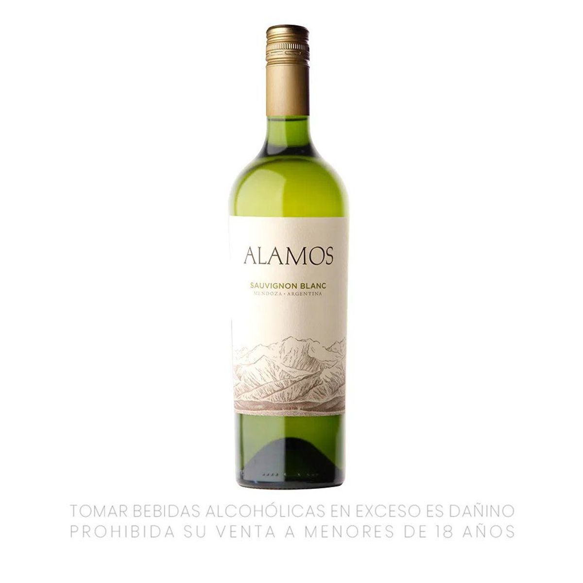 ALAMOS - Vino Blanco Alamos Sauvignon Blanc 13.5° Botella 750 mL
