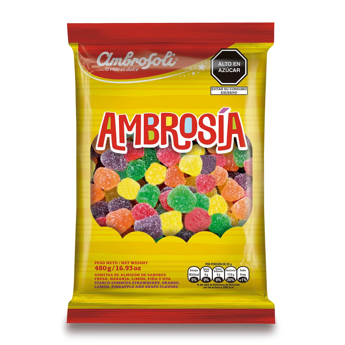 AMBROSOLI - Gomitas Ambrosoli Ambrosia Bolsa 480 g