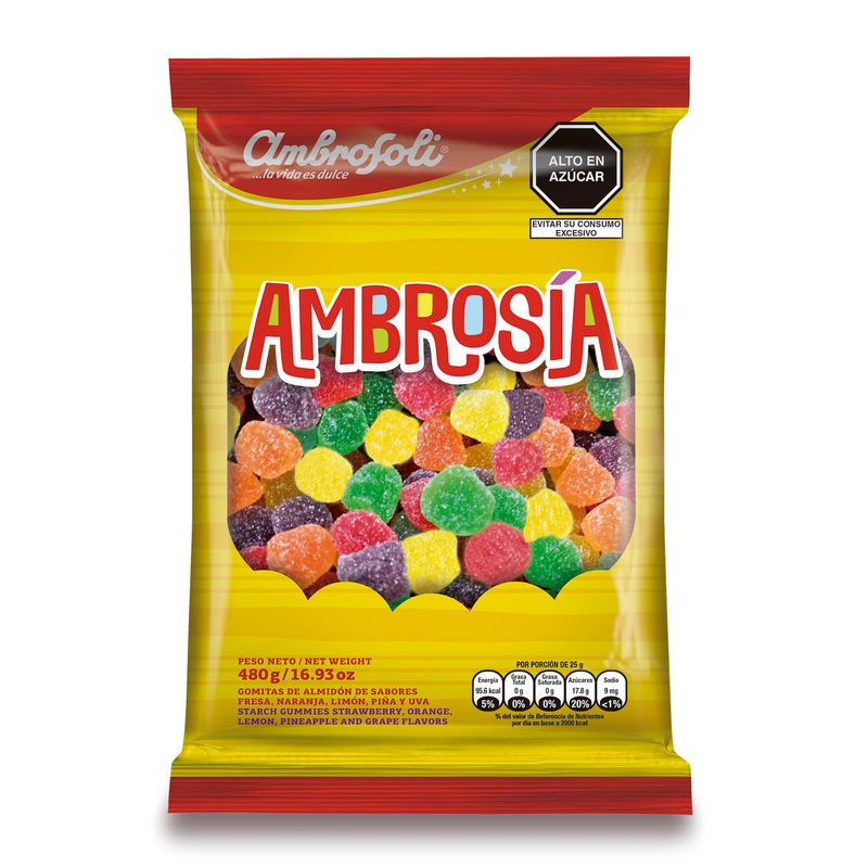 AMBROSOLI - GOMAS AMBROSIA X 480GR AMBROSOLI